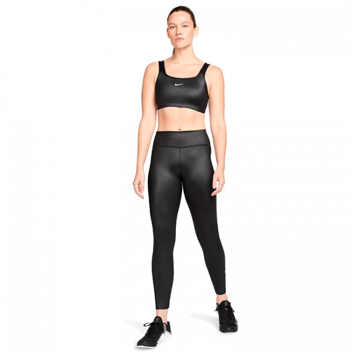Легинсы Nike W NK ONE DF MV SHNE MR TGT DD5439-010 - 5