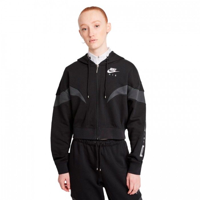 Толстовка Nike W NSW AIR FLC GX FZ HOODIE DD5447-010