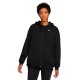 Толстовка Nike W NSW JRSY OS FZ HOODIE DM6415-010