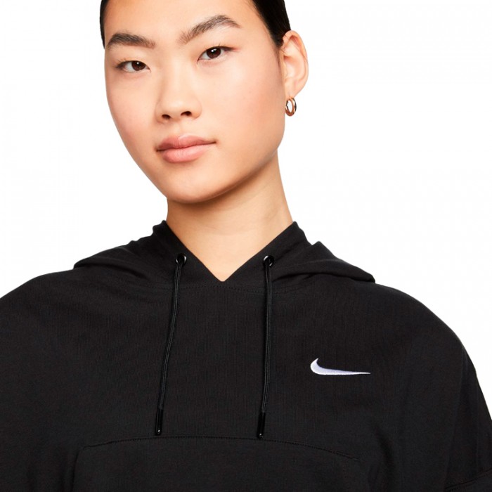 Толстовка Nike W NSW JRSY OS PO HOODIE DM6417-010 - 4