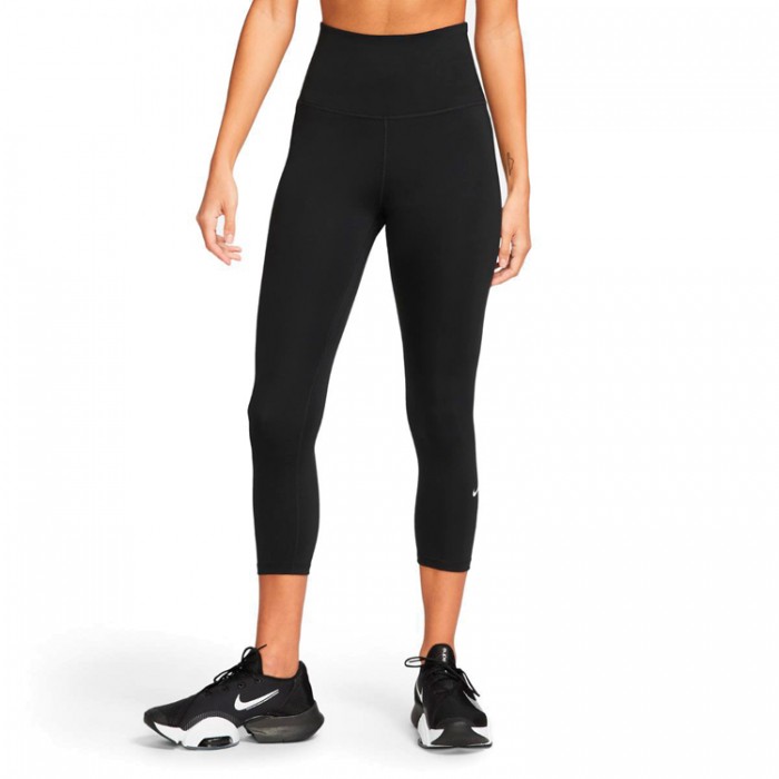 Легинсы Nike W NK ONE DF HR CROP TGHT DM7276-010 - 5
