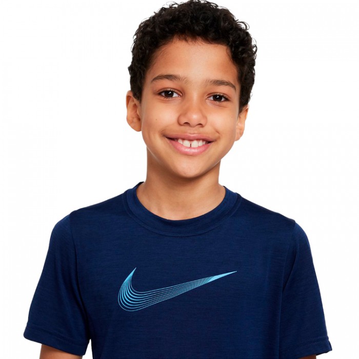 Tricou Nike B NK DF HBR SS TOP DM8535-410 - 2