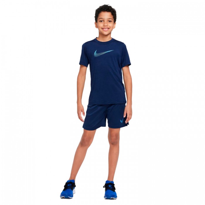 Tricou Nike B NK DF HBR SS TOP DM8535-410 - 3