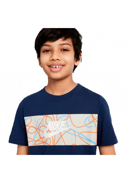 Футболка Nike B NSW FUTURA PANEL TEE