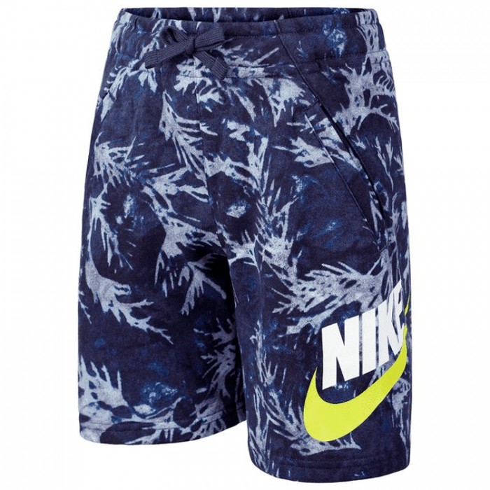 Шорты Nike B NSW WASHED AOP FT SHORT DO6493-410 - 4