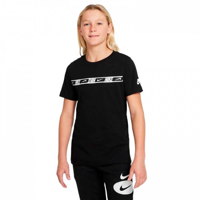 Футболка Nike B NSW REPEAT SS TOP DQ5102-010