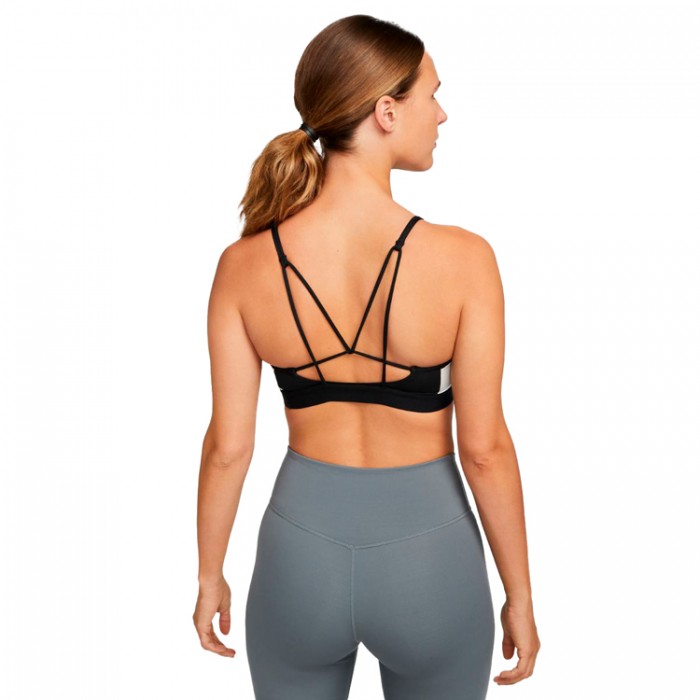 Спортивное бра Nike W NK DF INDY LOGO BRA 6MO DQ5128-010 - 2