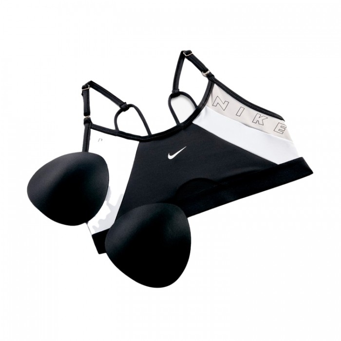 Спортивное бра Nike W NK DF INDY LOGO BRA 6MO DQ5128-010 - 6