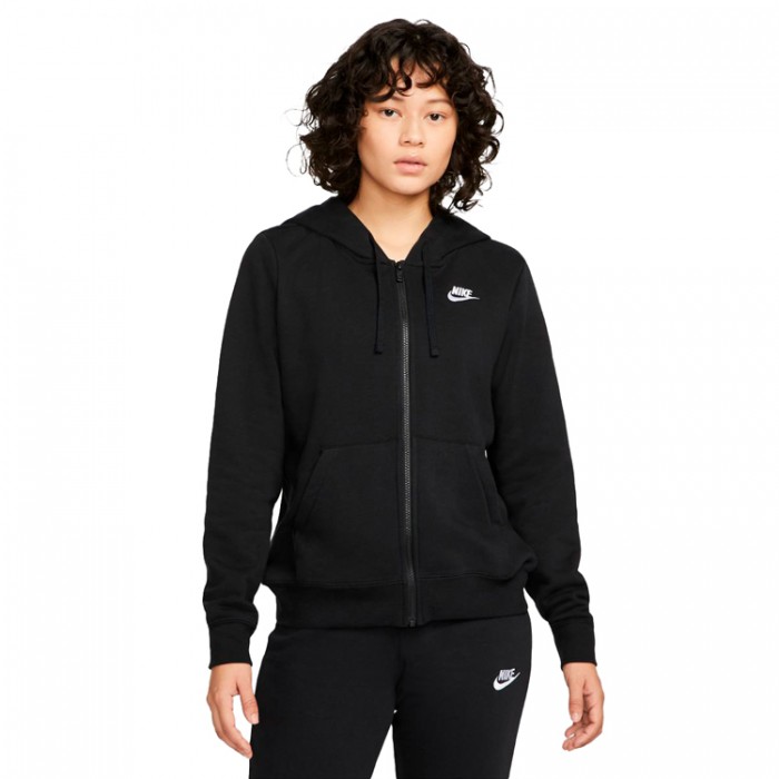 Толстовка Nike W NSW CLUB FLC FZ HOODIE STD DQ5471-010 - 2