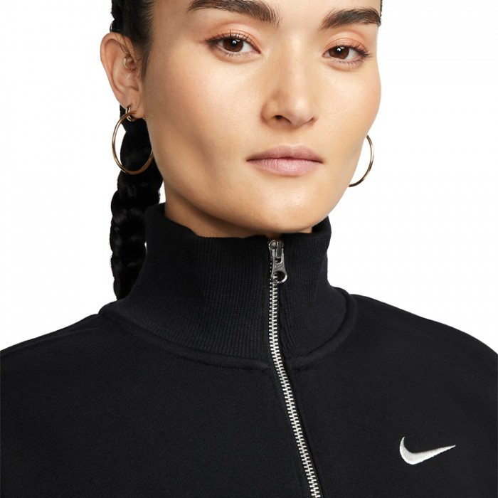 Толстовка Nike W NSW STYLE FLC CROP QZ DQ5767-010 - 2