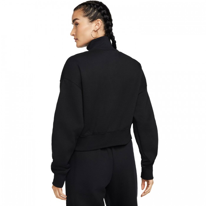 Толстовка Nike W NSW STYLE FLC CROP QZ DQ5767-010 - 3