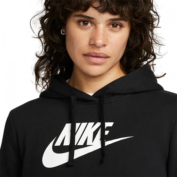 Толстовка Nike W NSW CLUB FLC GX PO HDY STD DQ5775-010 - 4