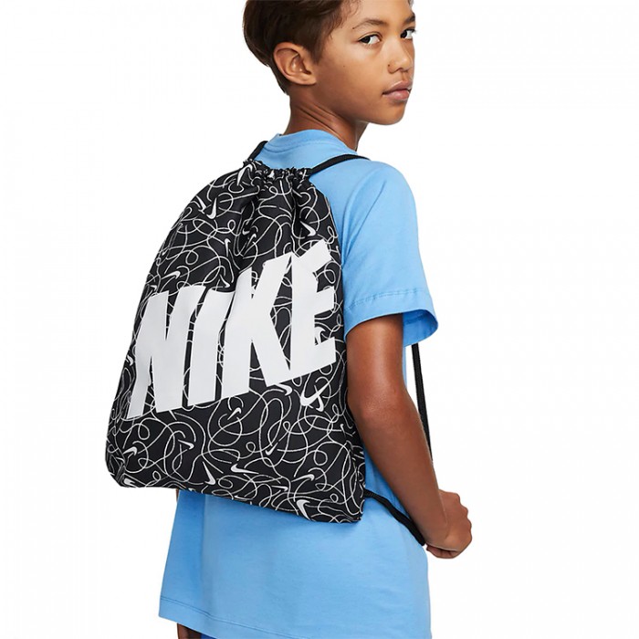 Sac incaltaminte Nike Y NK DRAWSTRING - CAT AOP 2 DR6129-010 - imagine №3