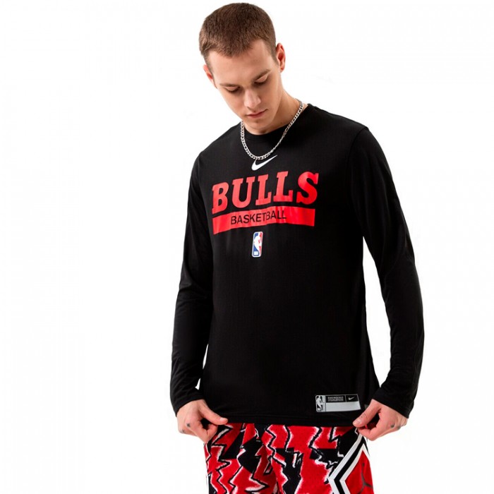 Толстовка Nike CHI M NK DF ES PRT GPX LS TEE DR6509-010
