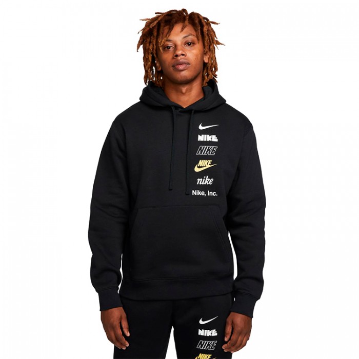 Толстовка Nike M NK CLUB+ BB PO HOODIE MLOGO DX0783-010 - 4