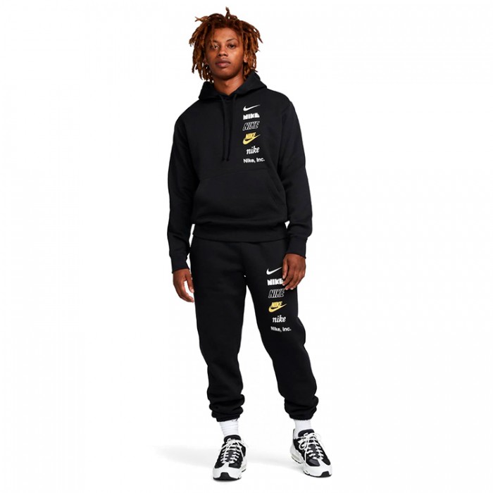 Толстовка Nike M NK CLUB+ BB PO HOODIE MLOGO DX0783-010 - 5