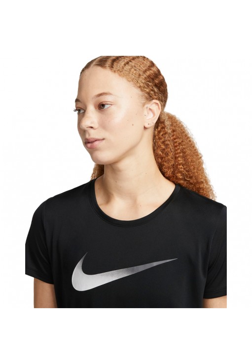 Футболка Nike W NK ONE DF SWSH HBR SS