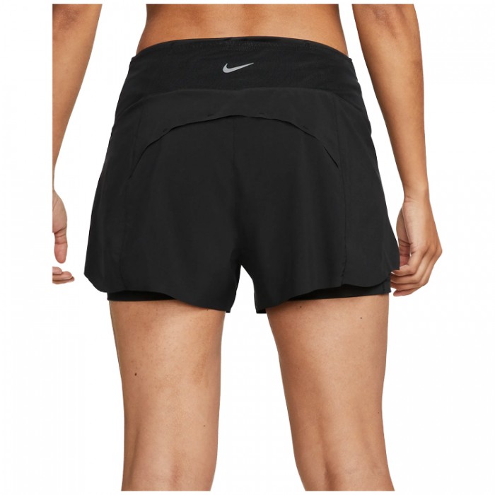 Sorti Nike W NK SWIFT DF MR 3IN 2N1 SHORT DX1029-010 - imagine №4