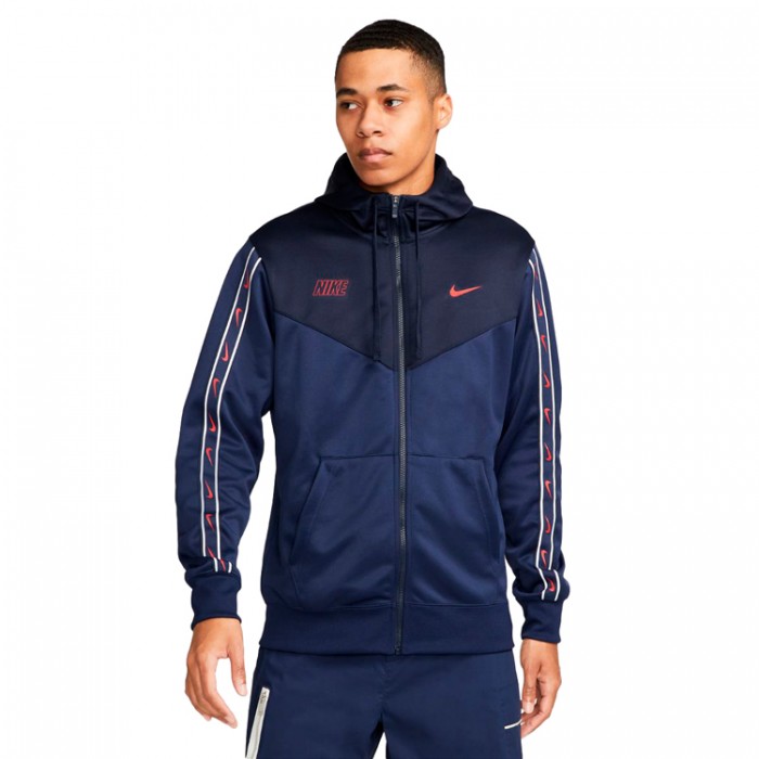 Толстовка Nike M NSW REPEAT SW PK FZ HOODY DX2025-410 - 2