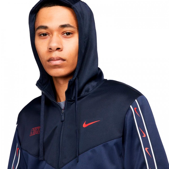 Толстовка Nike M NSW REPEAT SW PK FZ HOODY DX2025-410 - 3
