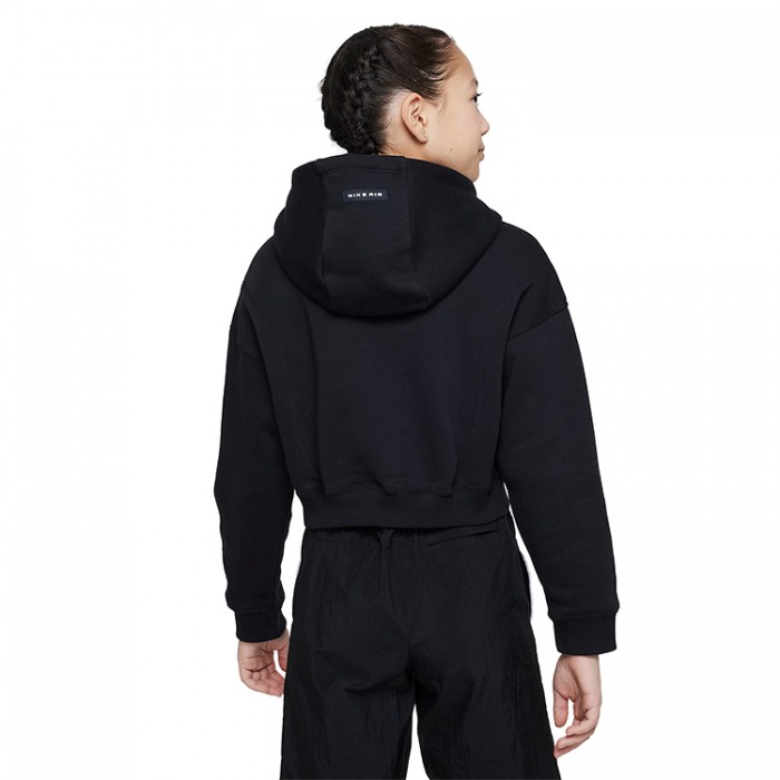 Толстовка Nike G NSW AIR CROP HOODIE DX5008-010 - изображение №3