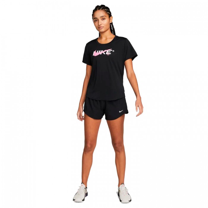 Шорты Nike W NK ONE DF MR 3IN BR SHORT DX6010-010 - изображение №5