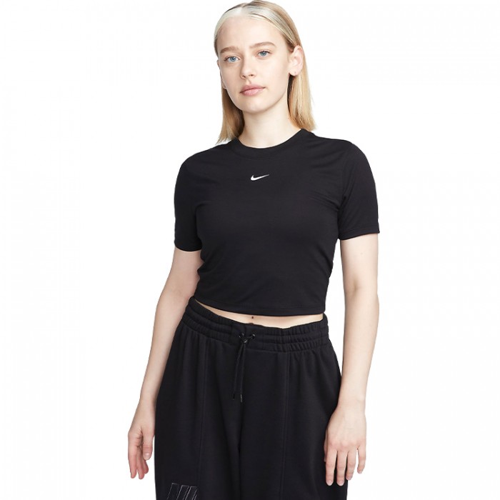 Футболка Nike W NSW TEE ESSNTL SLIM CRP LBR FB2873-010 - изображение №4