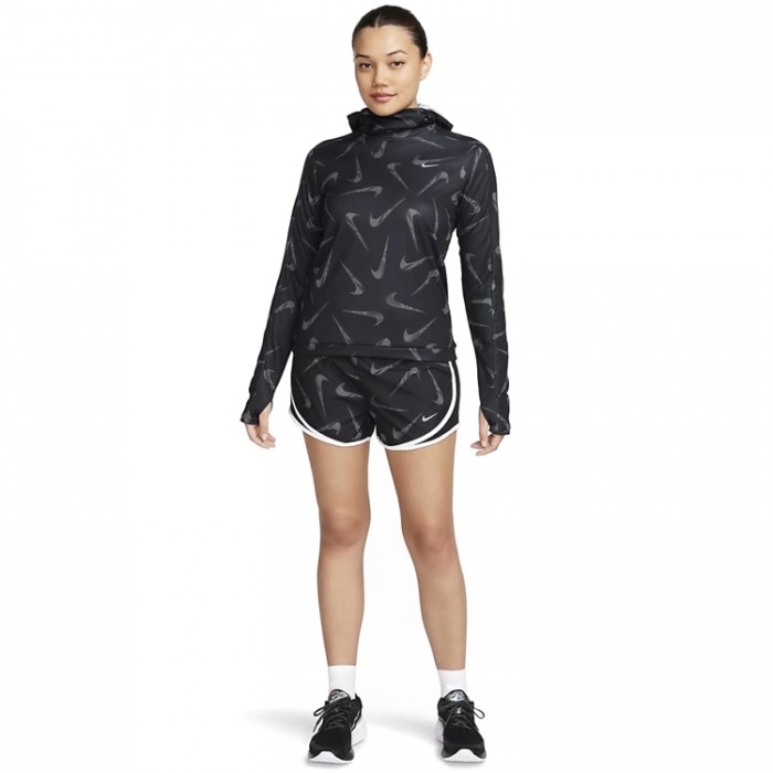 Толстовка Nike W NK DF SWSH PRNT PACER HOODED FB4952-010