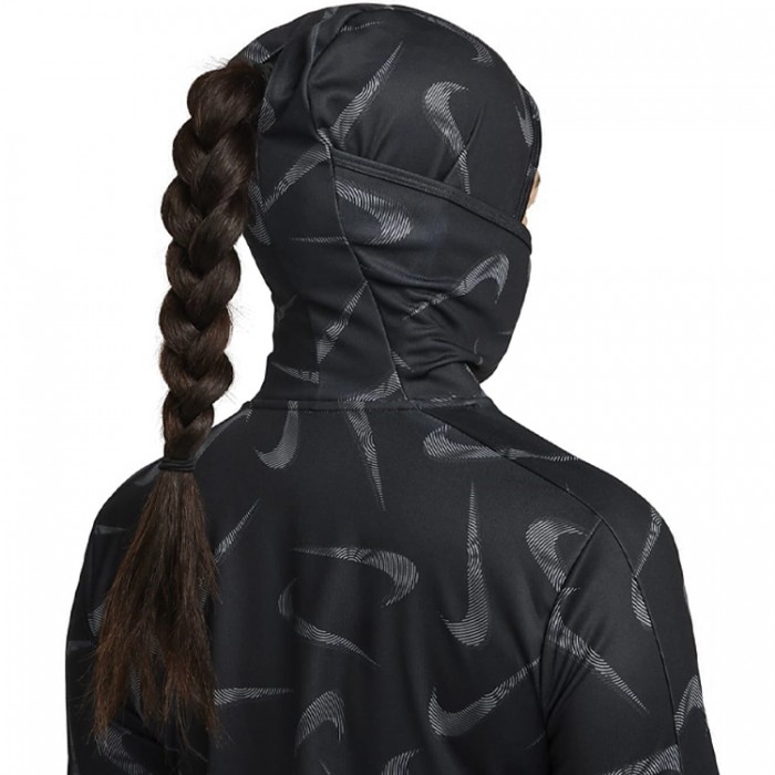 Толстовка Nike W NK DF SWSH PRNT PACER HOODED FB4952-010 - 4