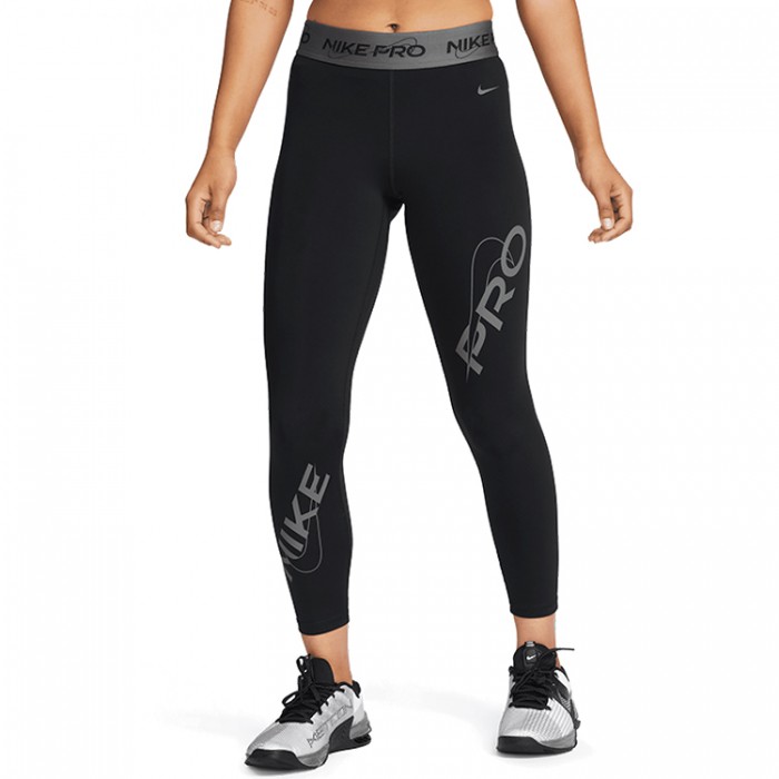 Panta-colanti Nike W NP DF MR GRX 7/8 TGHT FB5488-010 - 2