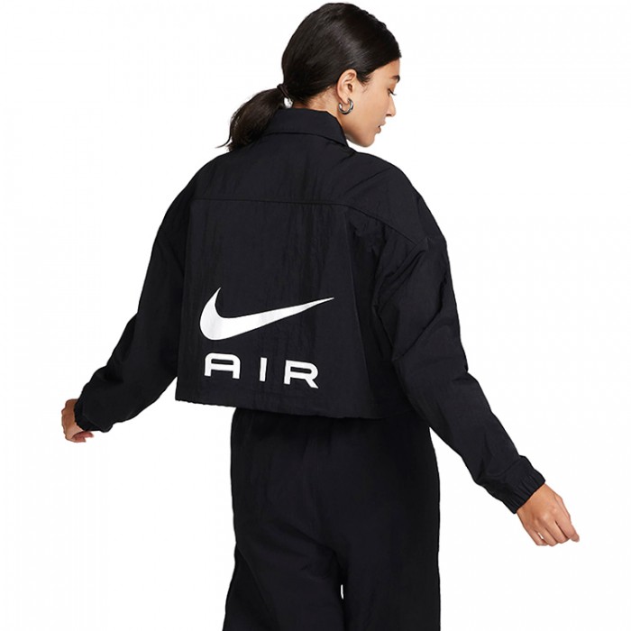 Scurta Nike W NSW AIR WVN MOD CROP JKT FB8077-010 - 3