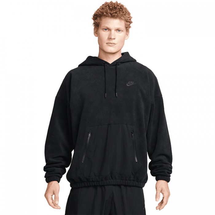 Толстовка Nike M NK CLUB+ POLAR FLC PO HOODIE FB8388-010