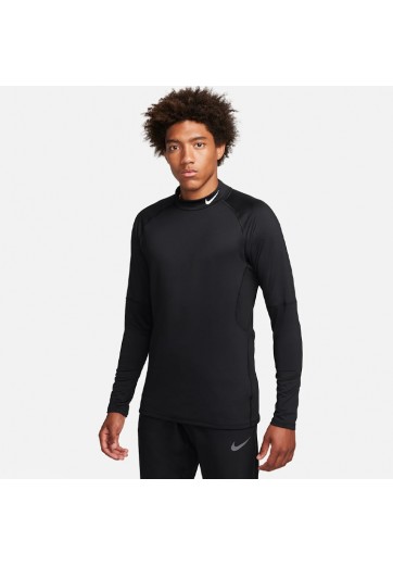 Футболка с длинным рукавом термобелье Nike M NP TOP WARM LS MOCK