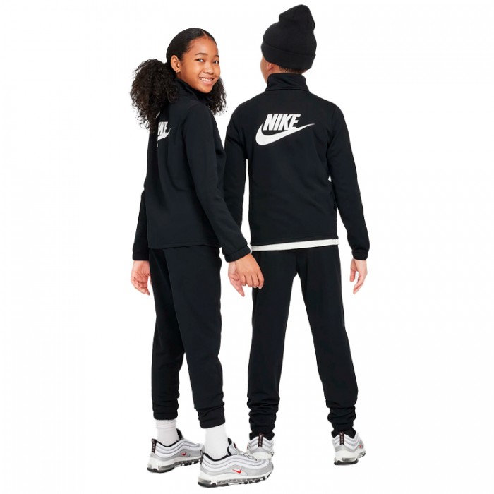 Costum Sportiv Nike K NSW TRACKSUIT POLY FZ HBR FD3067-010 - imagine №4