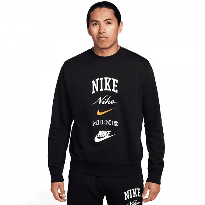 Hanorac Nike M NK CLUB BB CREW STACK GX FN2610-010 - 2