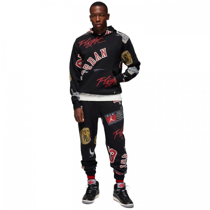 Pantaloni Nike M J ESS AOP FLC PANT FN4547-010 - 5