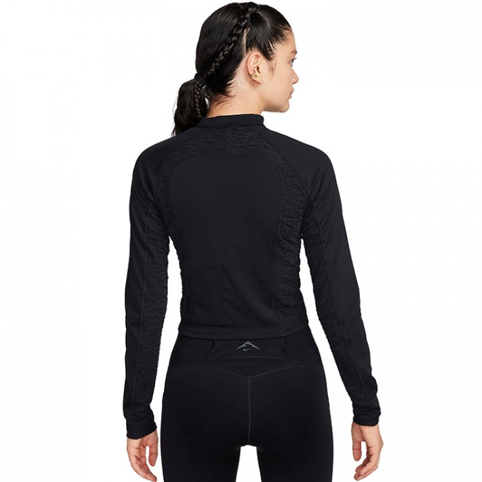 Толстовка Nike W NK TRAIL DF LS TOP FN4706-010 - 2