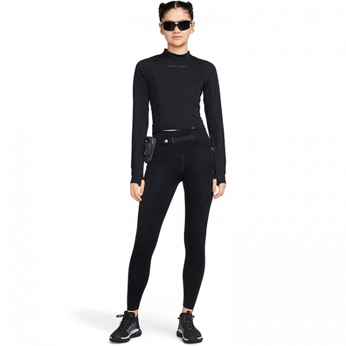 Толстовка Nike W NK TRAIL DF LS TOP FN4706-010 - 3