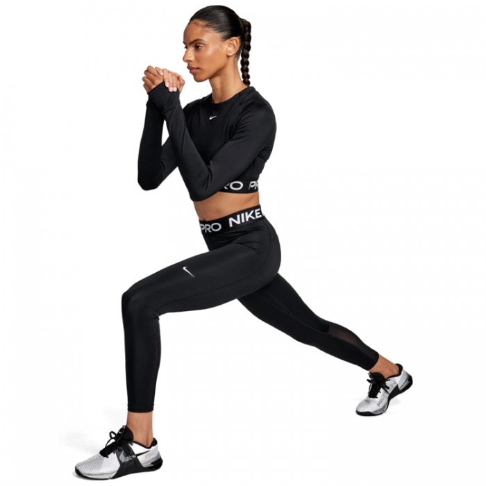 Толстовка Nike PRO DF 365 CROP LS FV5484-010 - 2