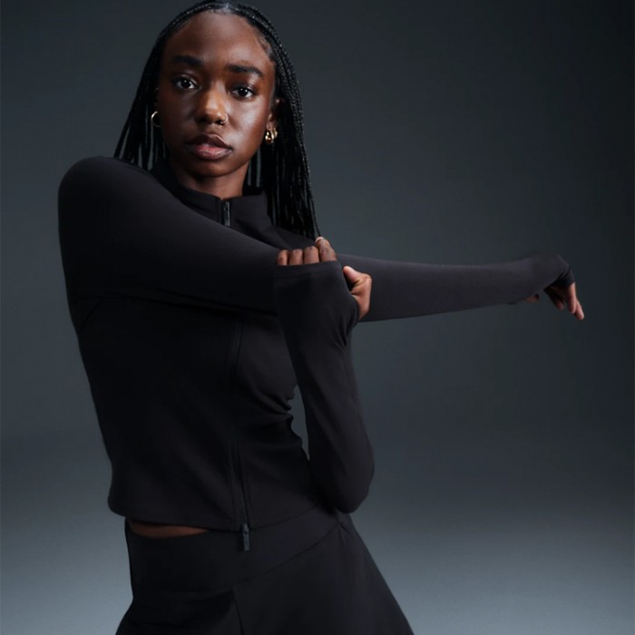 Hanorac Nike W NK INF DF FZ LS TOP - 3