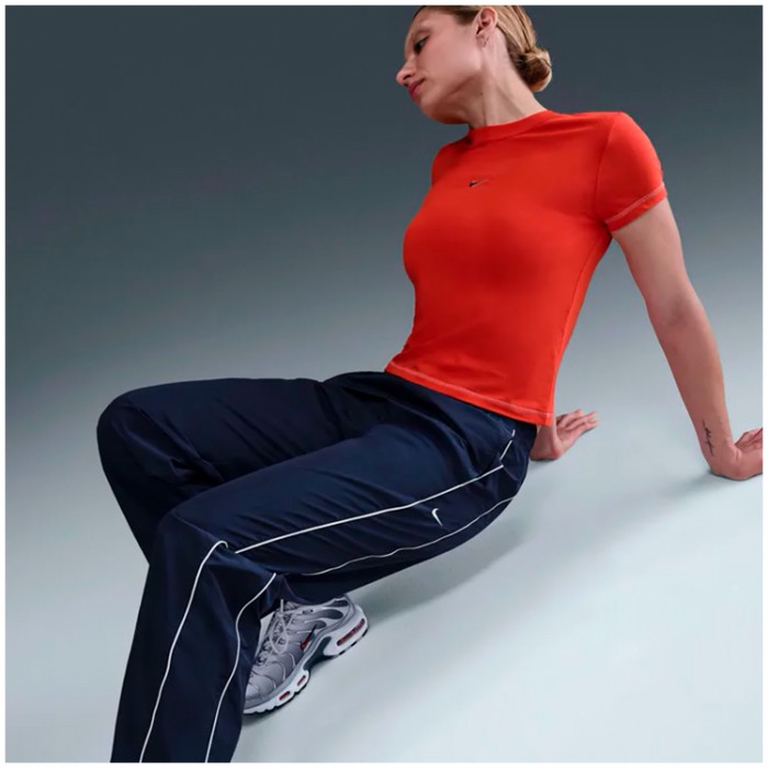 Pantaloni Nike W NSW NK WR WVN HR OH PANT FV7655-410 - 5
