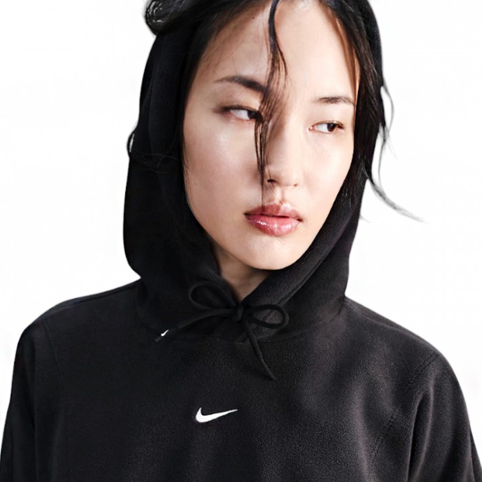 Толстовка Nike W NK ONE TF PO HOODIE POLAR FV8076-010 - 4