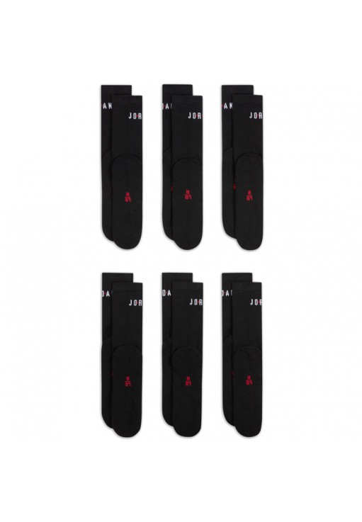 Sosete Nike U J ED POLY CREW JOR 6PR - 144