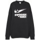 Толстовка Nike W NSW FLC OS CREW GLS FZ4631-010