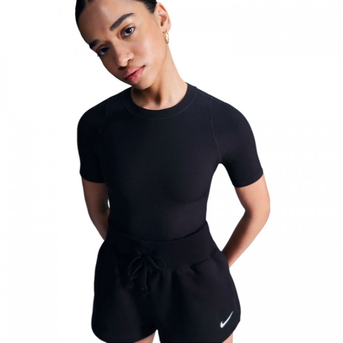 Tricou Nike W NK INF DF SS TOP WD RIB HF2772-010 - 5