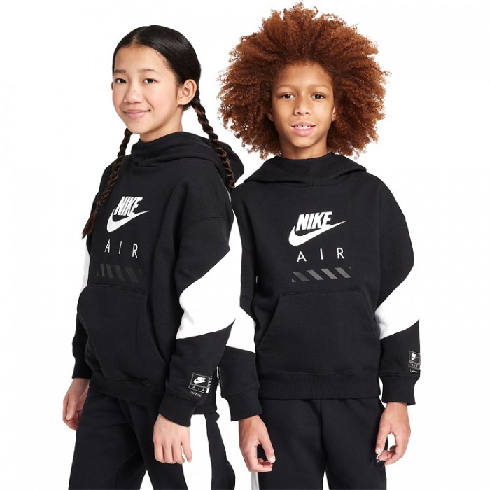 Hanorac Nike K AIR FLC PO HOODIE HF8812-010