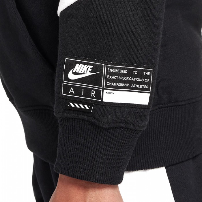 Hanorac Nike K AIR FLC PO HOODIE HF8812-010 - 5