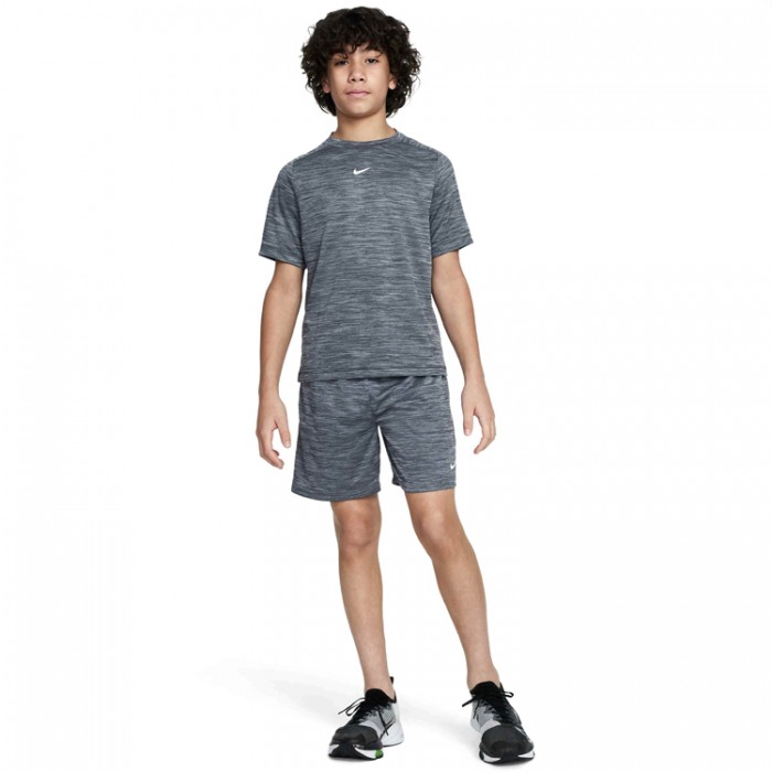 Футболка Nike B NK DF MULTI SS TOP LBR HTHR HJ3771-010 - 3