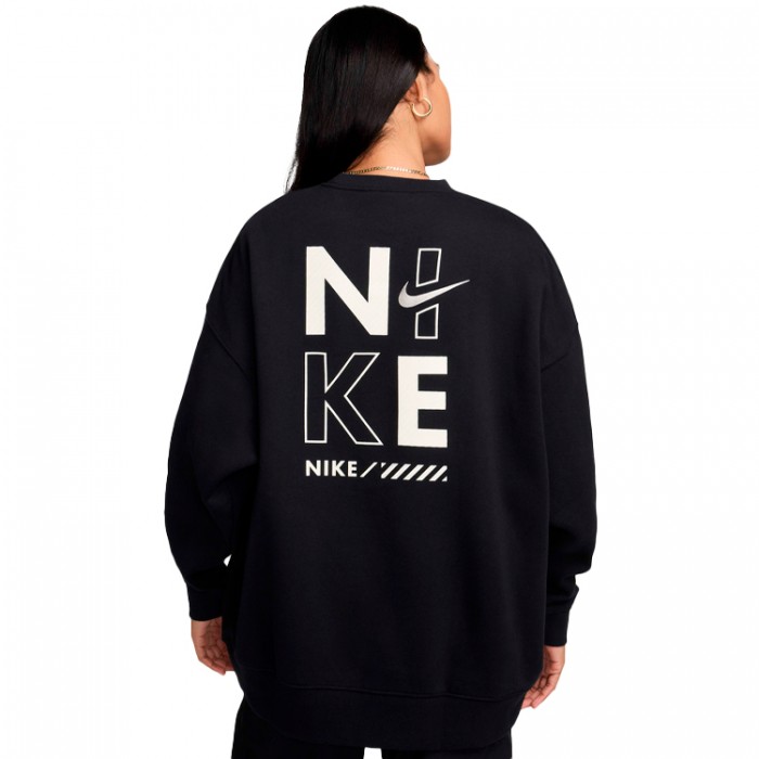 Толстовка Nike W NSW FLC OS CREW GLS HM4318-010 - 3