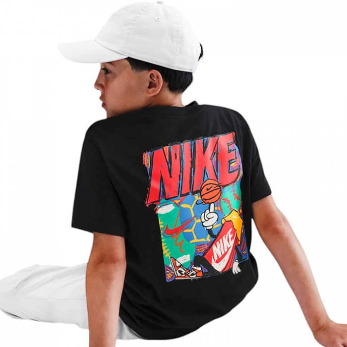 Tricou Nike K NSW TEE BOXY MULTI SPORT HV5212-010 - 4